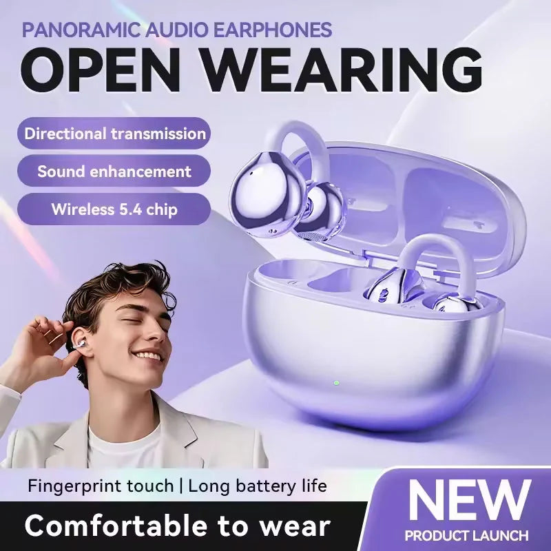 LAST DAY 50% OFF - Trendy Earclip Bluetooth Headphones