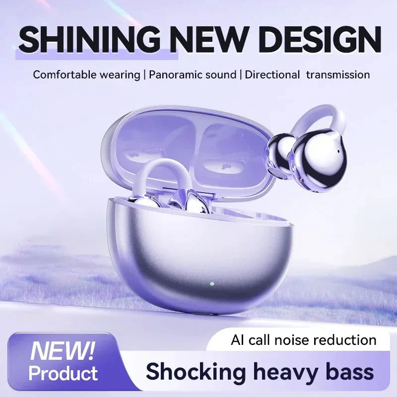 LAST DAY 50% OFF - Trendy Earclip Bluetooth Headphones