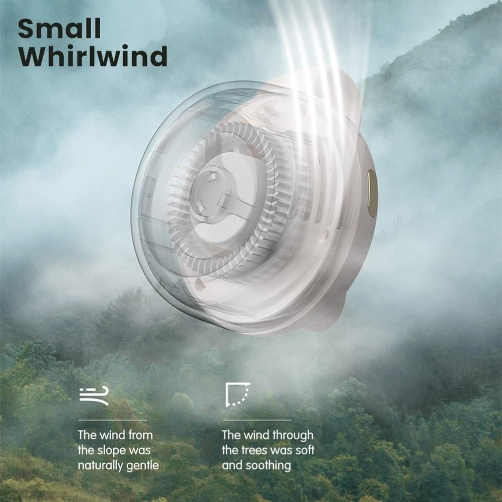 Beat the Heat with Portable Silent Mini Bladeless Fan - Summer’s Must-Have!