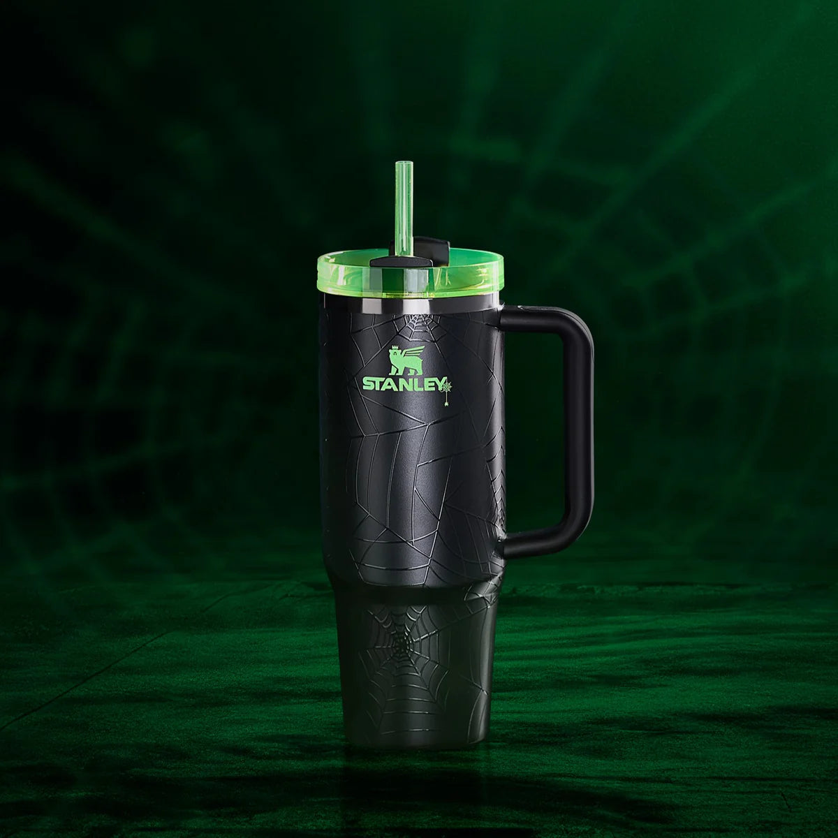 40oz Halloween Web Glow - Glow in the Dark Tumbler