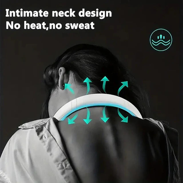 LAST DAY 50% OFF - Portable Neck Fan