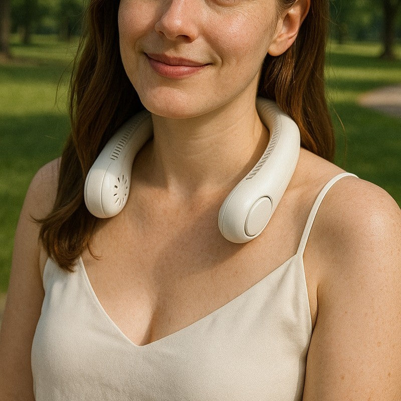 LAST DAY 50% OFF - Portable Neck Fan