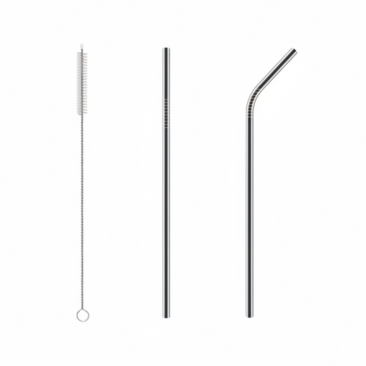 Stainless Steel Straw Set