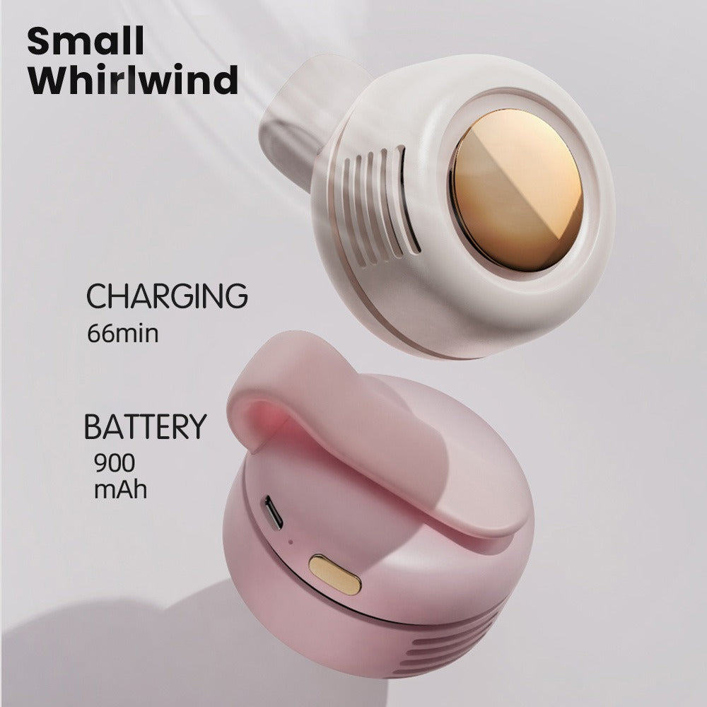 Beat the Heat with Portable Silent Mini Bladeless Fan - Summer’s Must-Have!