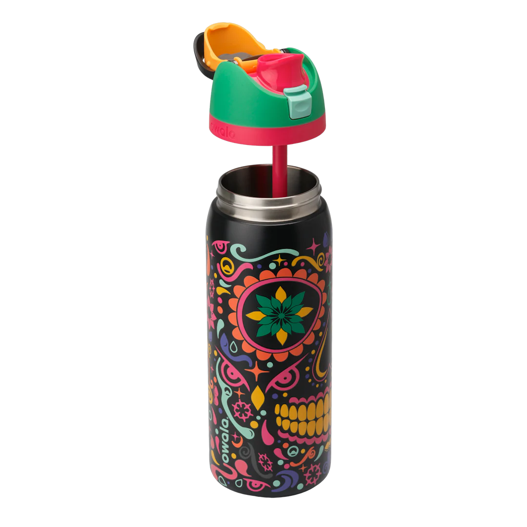32oz Owala Día de los Muertos - Glow in the Dark FreeSip Bottle