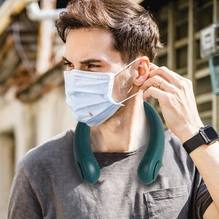 LAST DAY 50% OFF - Portable Neck Fan