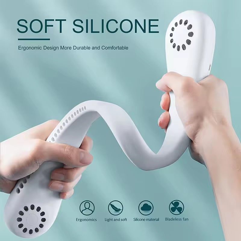 LAST DAY 50% OFF - Portable Neck Fan