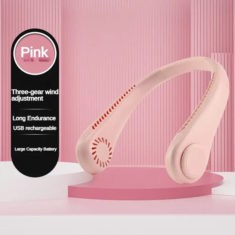 LAST DAY 50% OFF - Portable Neck Fan
