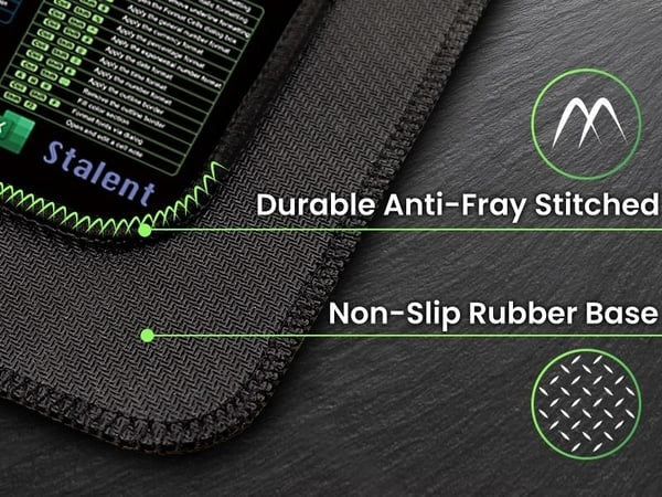 Excel Shortcut Desk Mat for Productivity