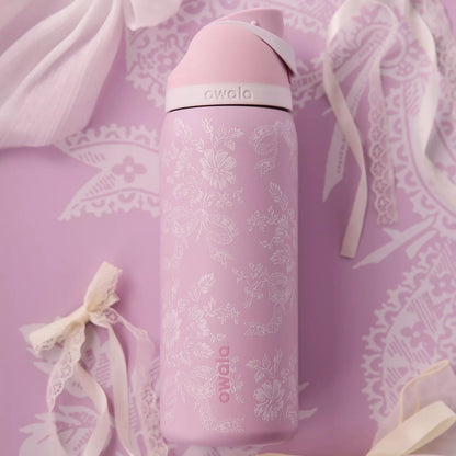 32oz Owala UO Ribbon Freesip Dupe Version