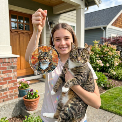Personalized Pet Puzzle Suncatcher Happy Tails Edition