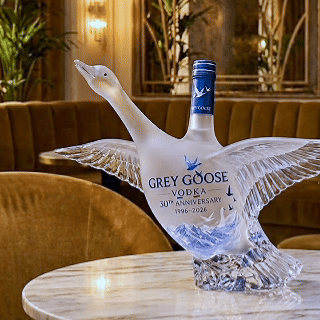 Grey Goose Vodka 30th Anniversary Bottle - New Version