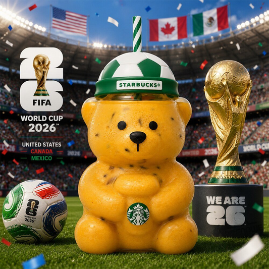 WC2026 BEARISTA Glass Cup