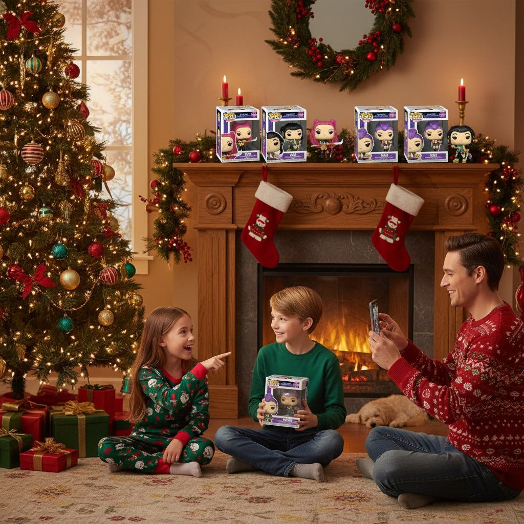 Set 5 of K.P.D.Hunters Figures - Free 1 Figure