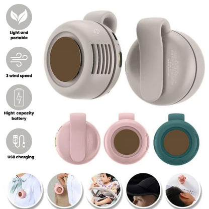 Beat the Heat with Portable Silent Mini Bladeless Fan - Summer’s Must-Have!