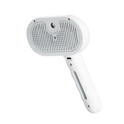2-in-1 Pet Grooming and Massage Brush with Spray Mode