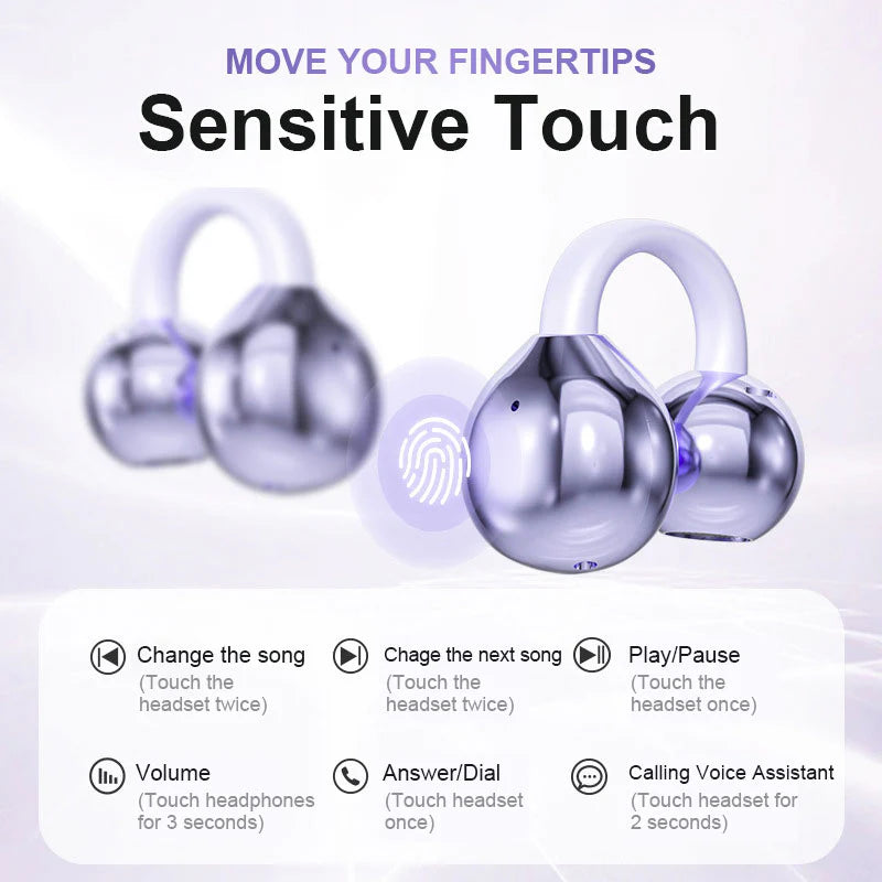 LAST DAY 50% OFF - Trendy Earclip Bluetooth Headphones