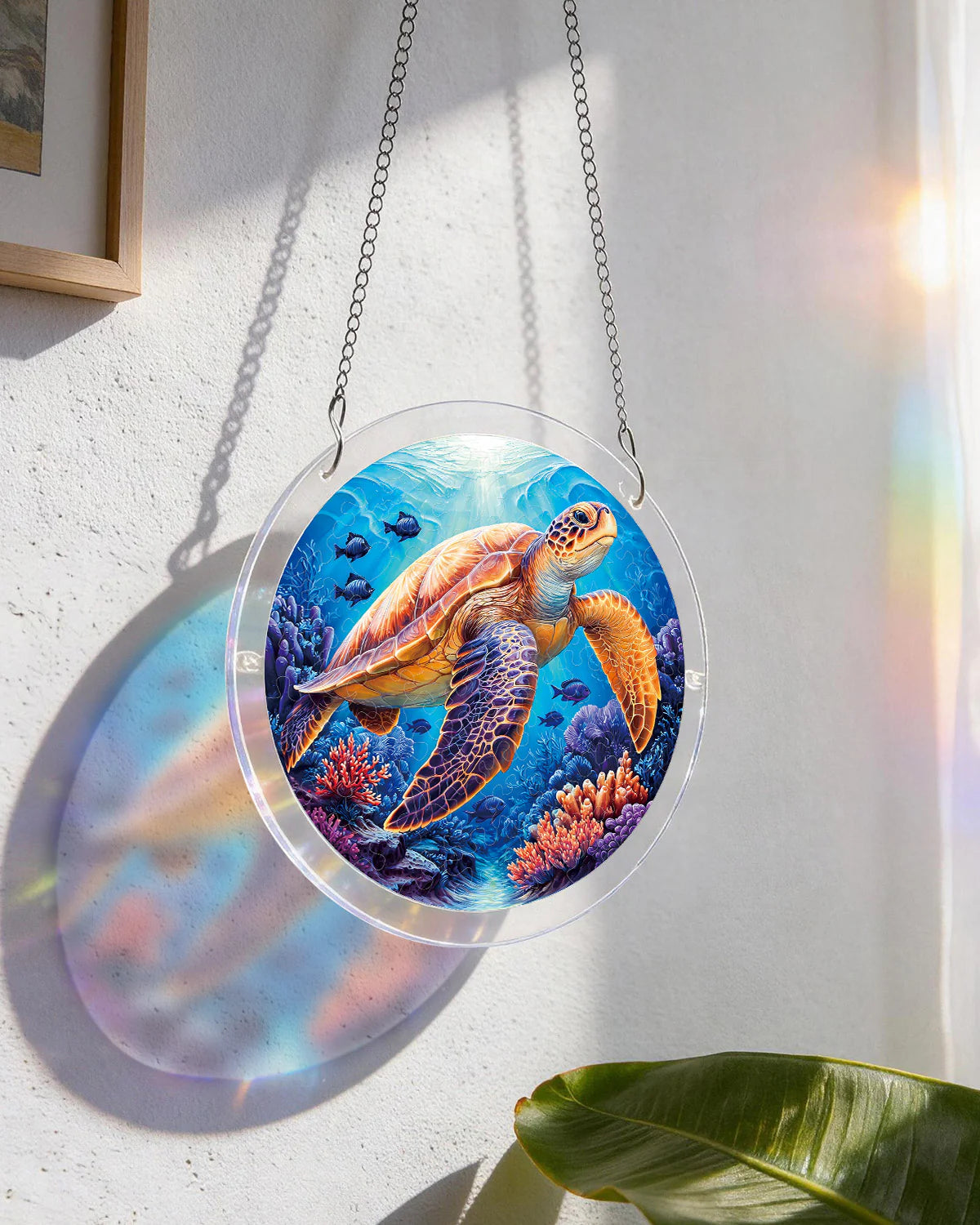 Starsea Turtle Light Puzzle Suncatcher