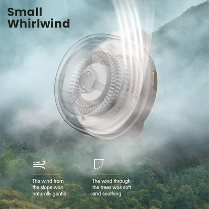 Beat the Heat with Portable Silent Mini Bladeless Fan - Summer’s Must-Have!