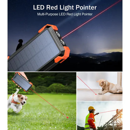 LAST DAY 50% OFF - 10000mAh Emergency Solar Power Bank