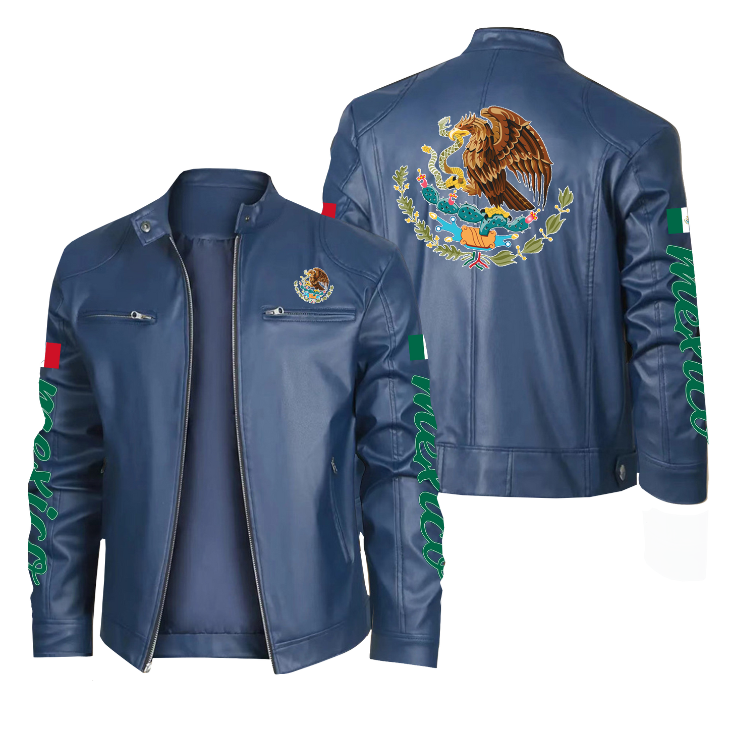 Leather Bomber Jacket - Mexico Edition