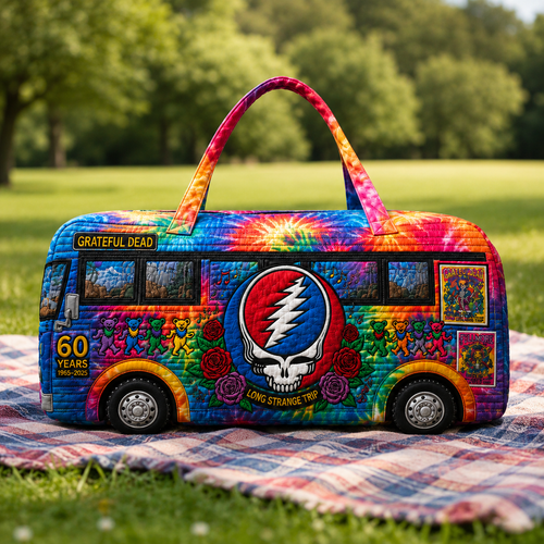 Grateful Dead 60th Anniversary Camper Van Bag Collector's Gift