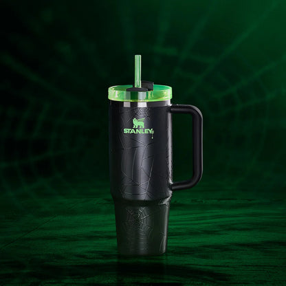 40oz Halloween Web Glow - Glow in the Dark Tumbler