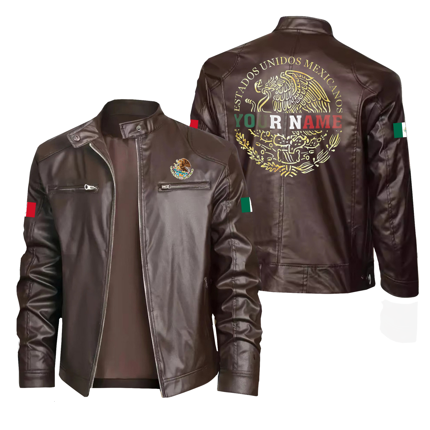 Leather Bomber Jacket - Mexico Edition