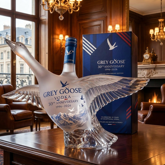Grey Goose Vodka 30th Anniversary Bottle - New Version