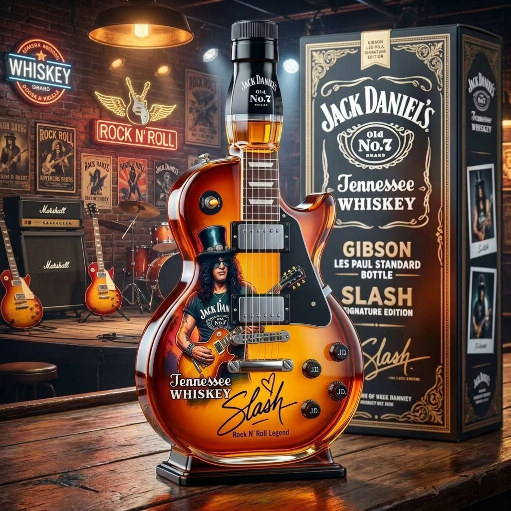 JD Slash Signature Whiskey Bottle