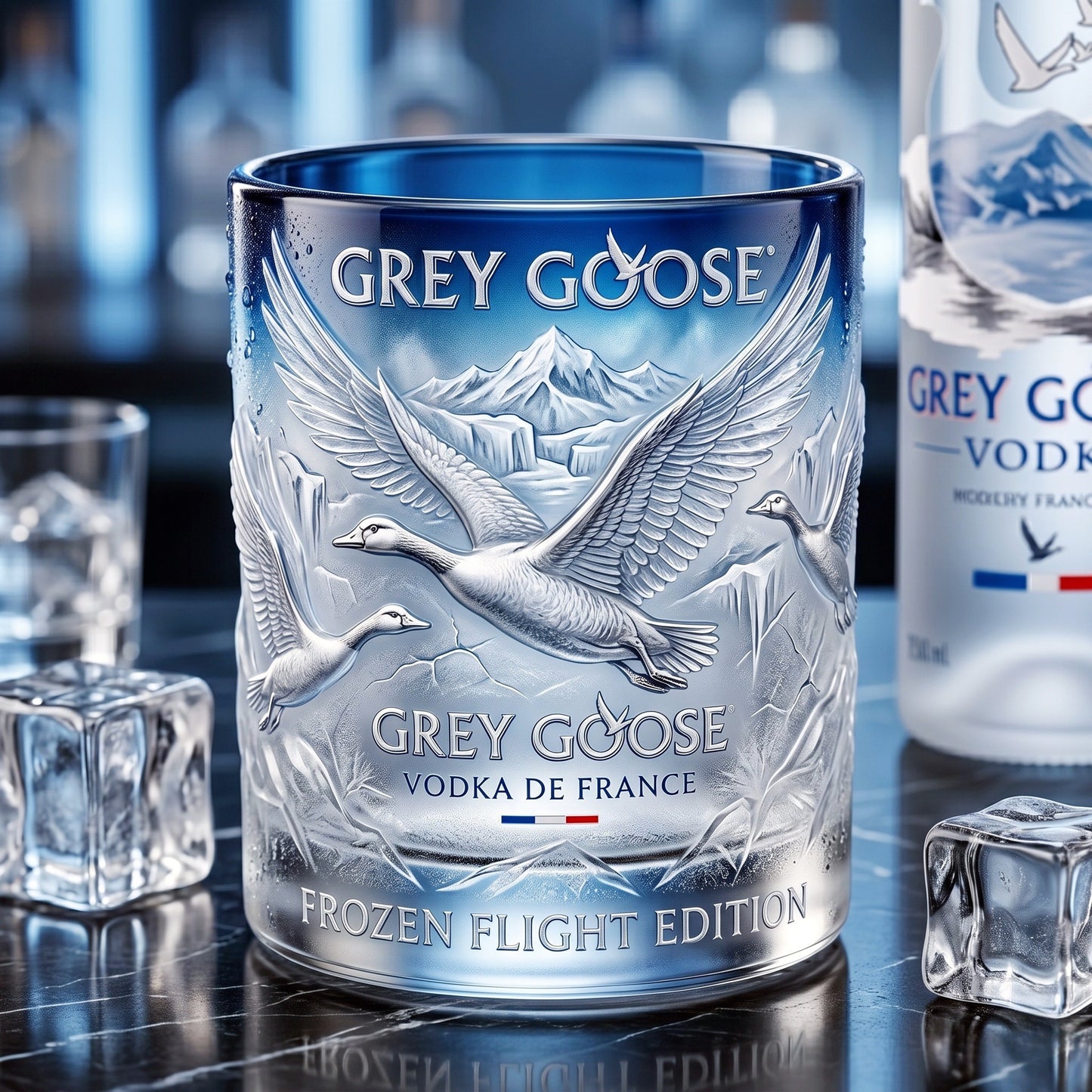 Grey Goose Frosted Cocktail Glass