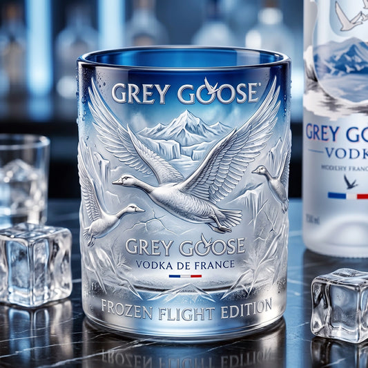 Grey Goose Frosted Cocktail Glass