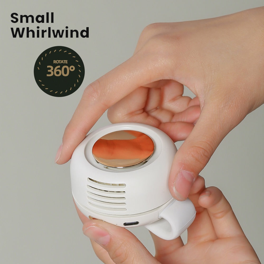 Beat the Heat with Portable Silent Mini Bladeless Fan - Summer’s Must-Have!