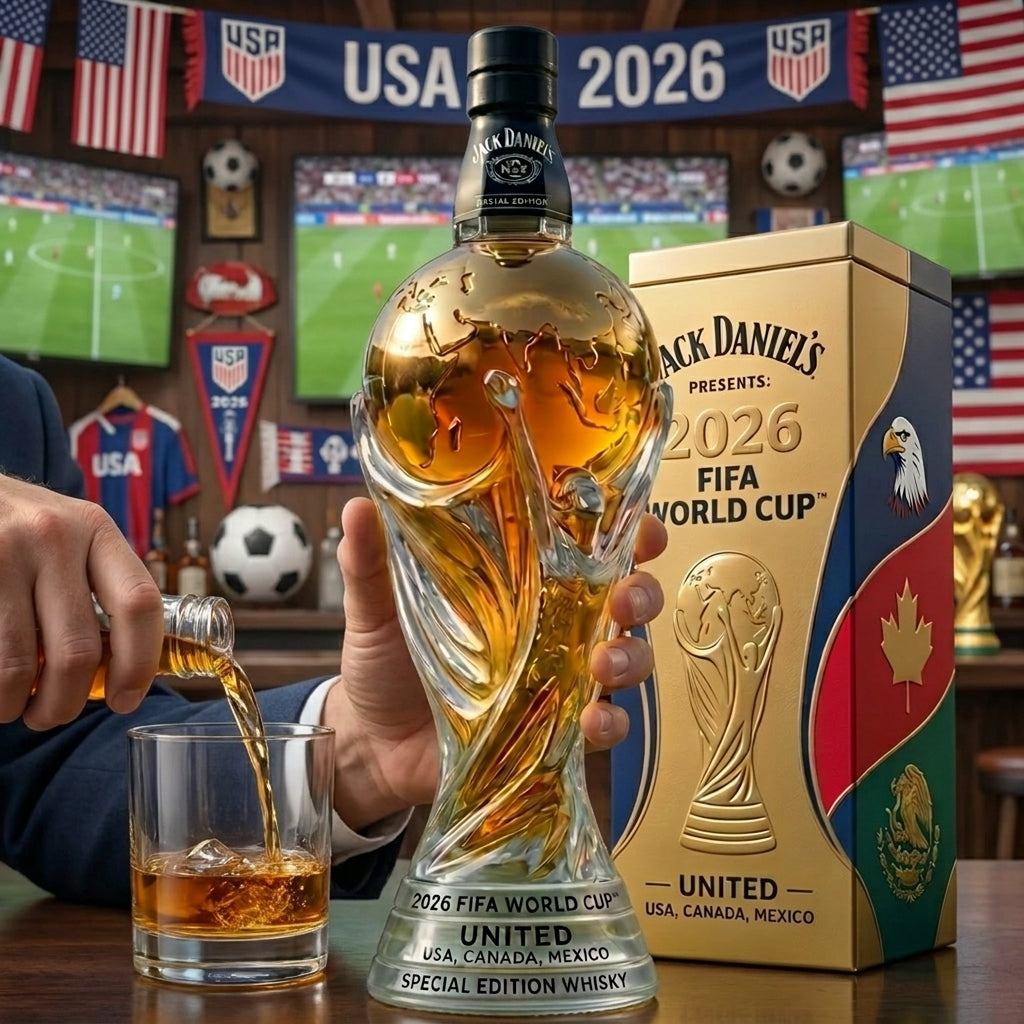 JD FIFA World Cup 2026 Whiskey Bottle
