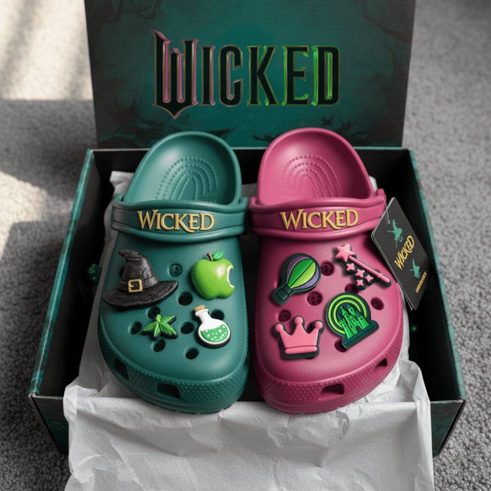 🎁 Wicked 2025 Crocs With Charms