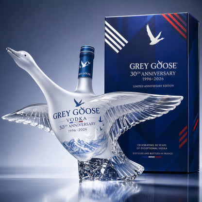 Grey Goose Vodka 30th Anniversary Bottle - New Version