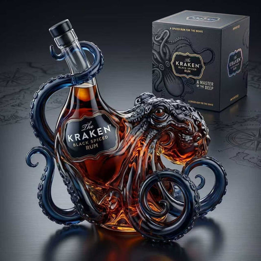 Kraken-Inspired Deep Sea Octopus Bottle 🌊🐙