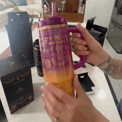40oz Día de Muertos Celebration Tumbler
