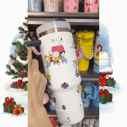 40oz Snoopy F.R.I.E.N.D.S Tumbler