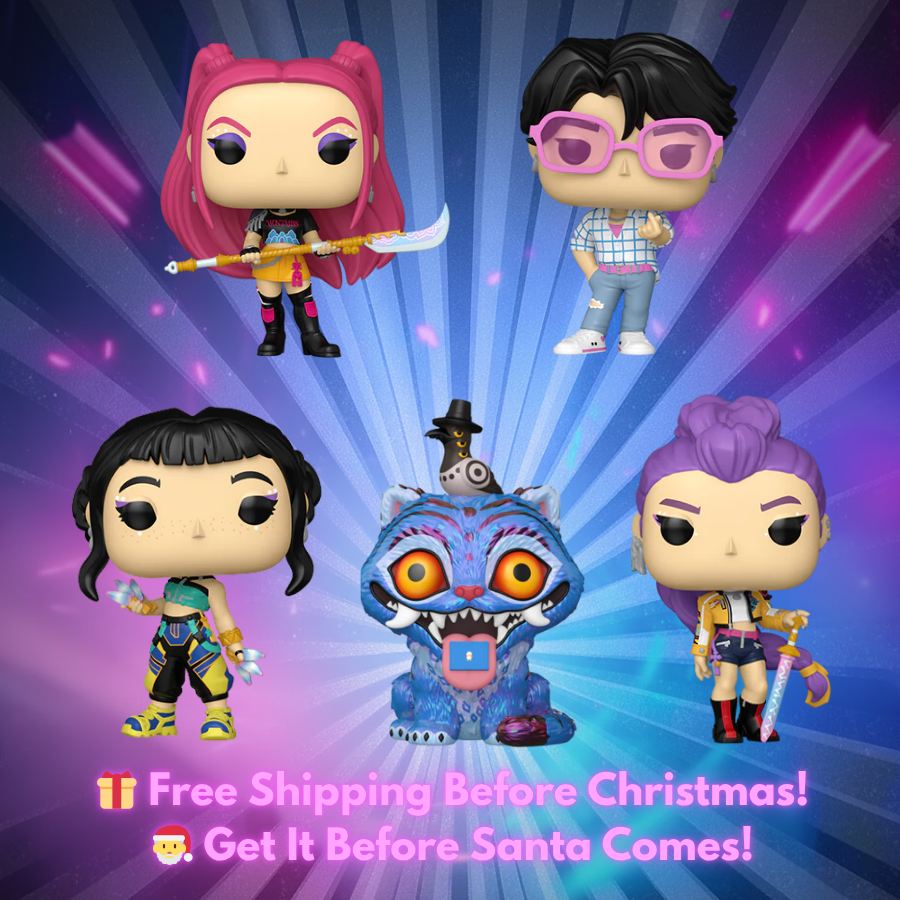 Set 5 of K.P.D.Hunters Figures - Free 1 Figure