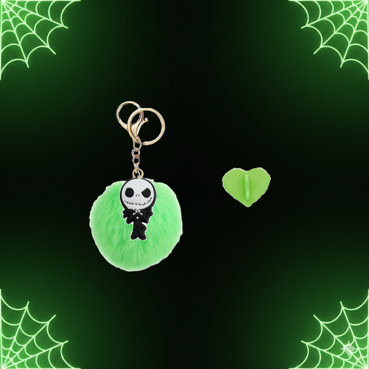 Halloween Jack Neon Tumbler Charm Set