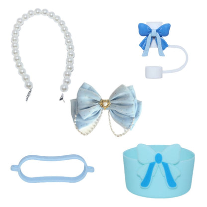 Dreamy Bow Charm Tumbler Set