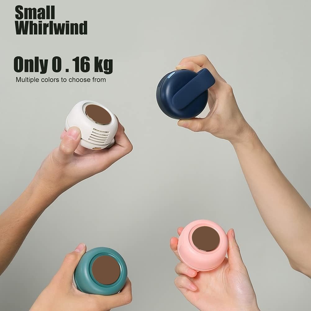 Beat the Heat with Portable Silent Mini Bladeless Fan - Summer’s Must-Have!