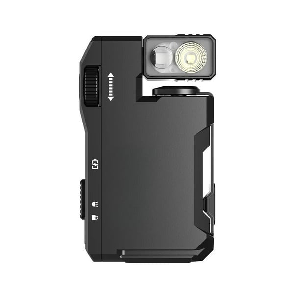 Magnetic Pocket-Sized Flashlight  - 400LM Brightness, USB-C, Great for Gear Bag