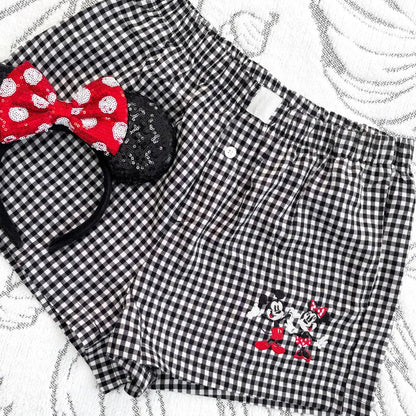 Disney Character Inspired Gingham Shorts