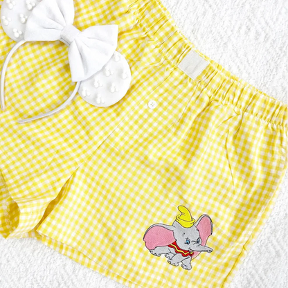 Disney Character Inspired Gingham Shorts