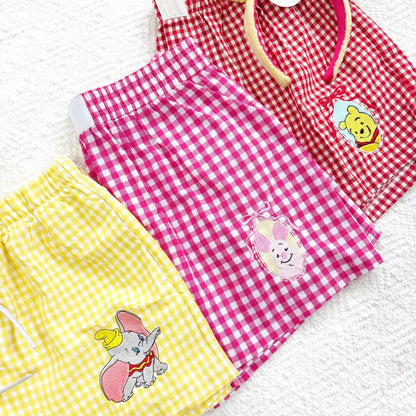 Disney Character Inspired Gingham Shorts