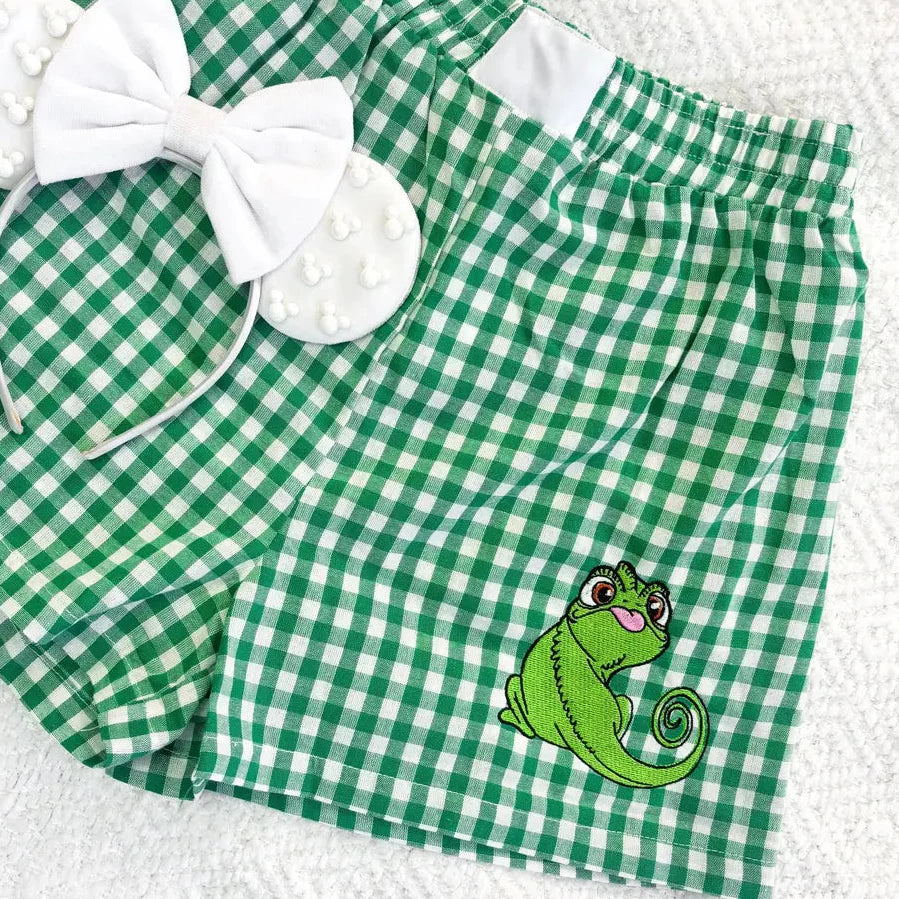 Disney Character Inspired Gingham Shorts