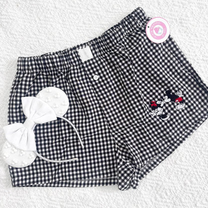 Disney Character Inspired Gingham Shorts