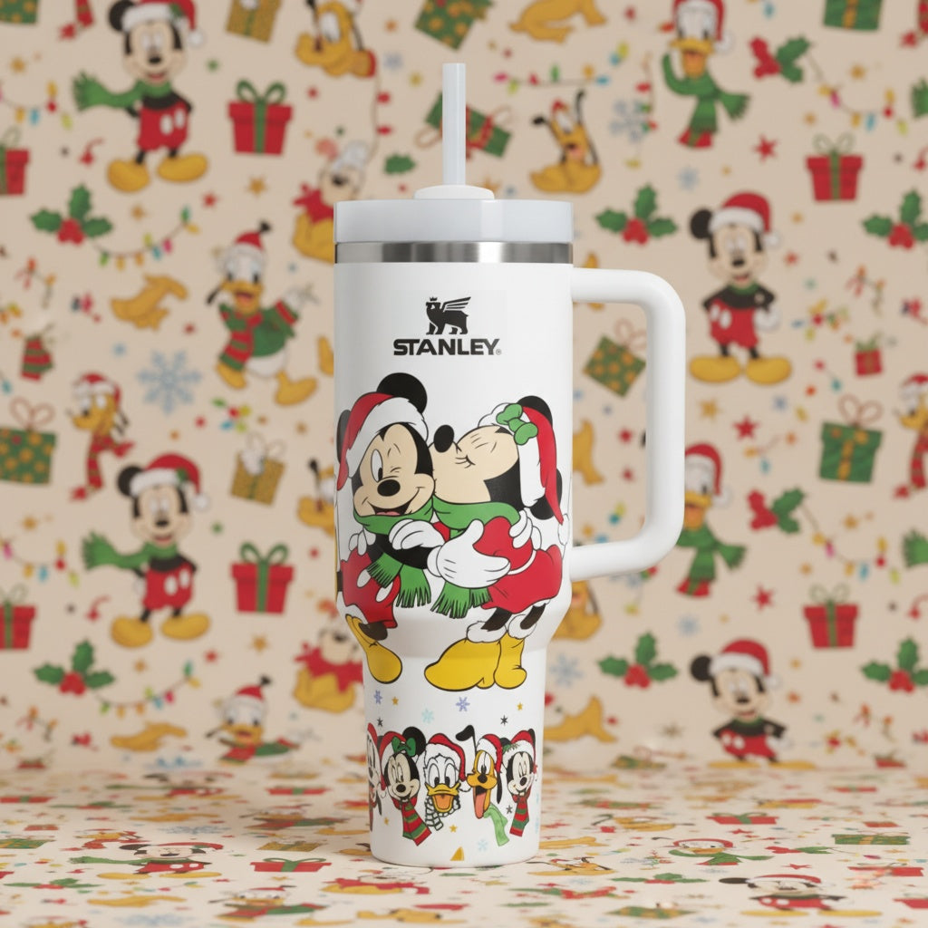 40oz DN Mickey Christmas Tumbler